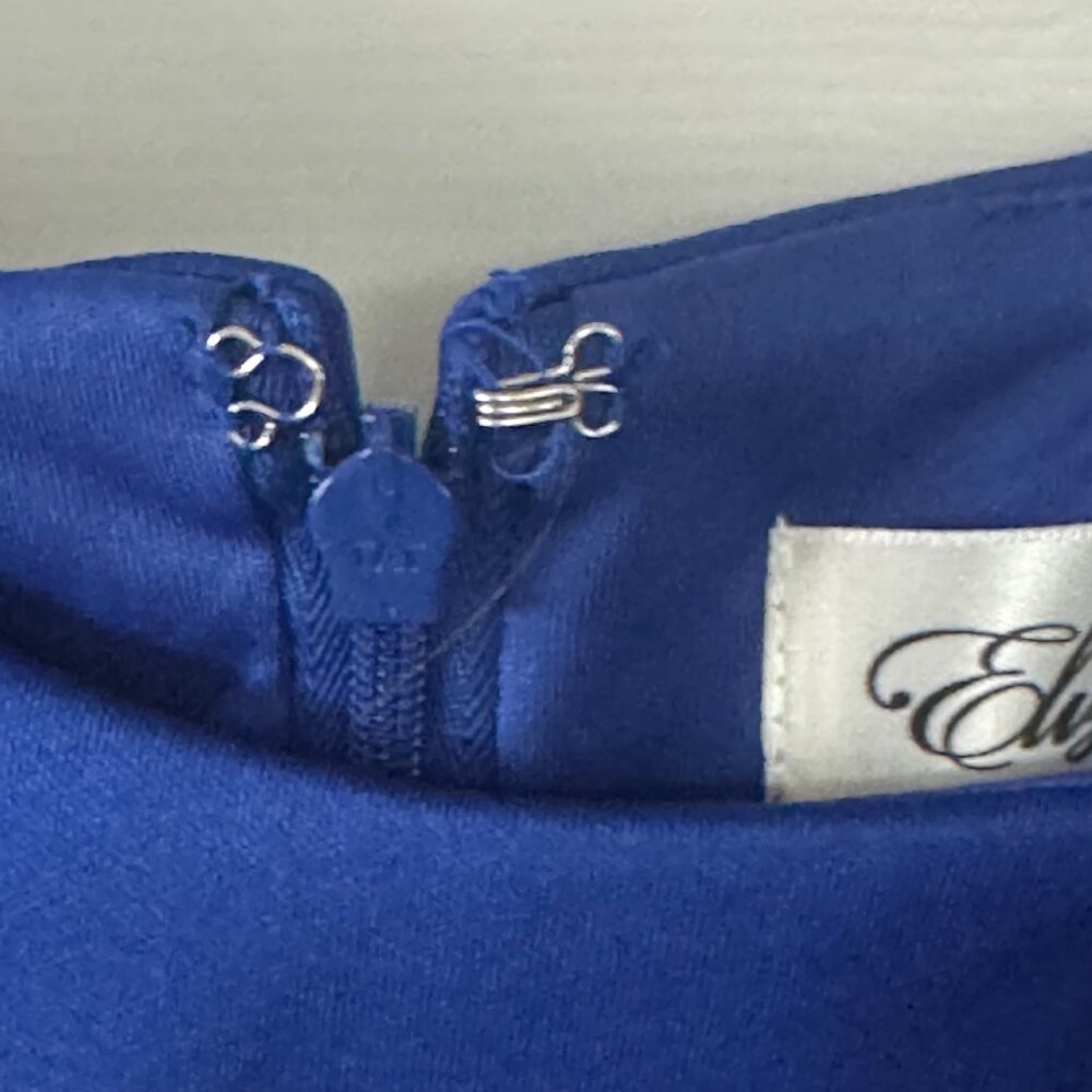 Eliza J Royal Blue Fancy Dress Size 6 - Picture 6 of 9